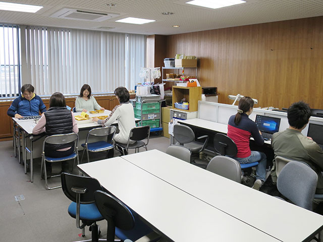 Ｂ型県内最高工賃を目指し､工賃倍増計画を実施しています！